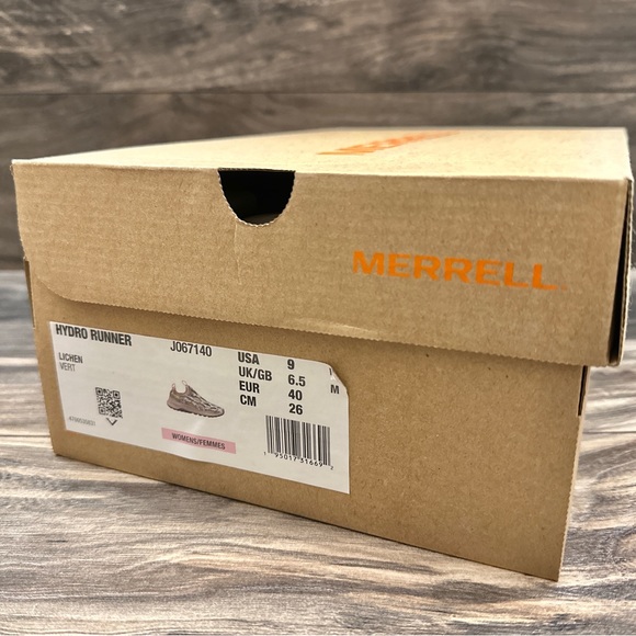 NIB Merrell Hydro Runner Water Trail Hiking Shoes Sneaker Lichen - Picture 14 of 14